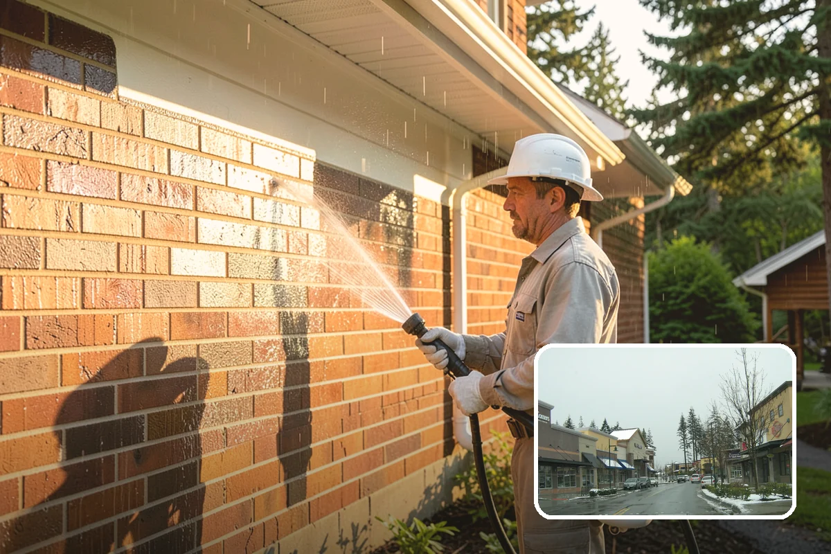Roof Black Streak Removal in Mill Creek, Snohomish County, WA - Erases distracting black streaks that lower curb appeal