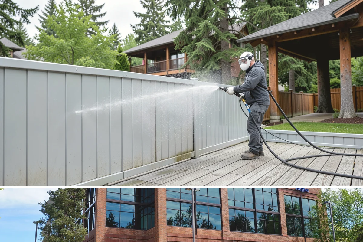 Roof Black Streak Removal in Mountlake Terrace, Snohomish County, WA - Warm, dry summer days give streak treatments the best chance to work thoroughly in one visit.