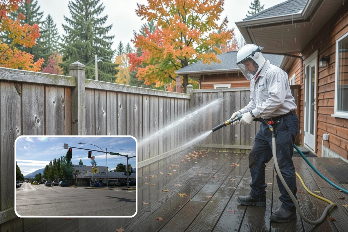 Roof Black Streak Removal in North Bend, King County, WA - Erases distracting black streaks that lower curb appeal