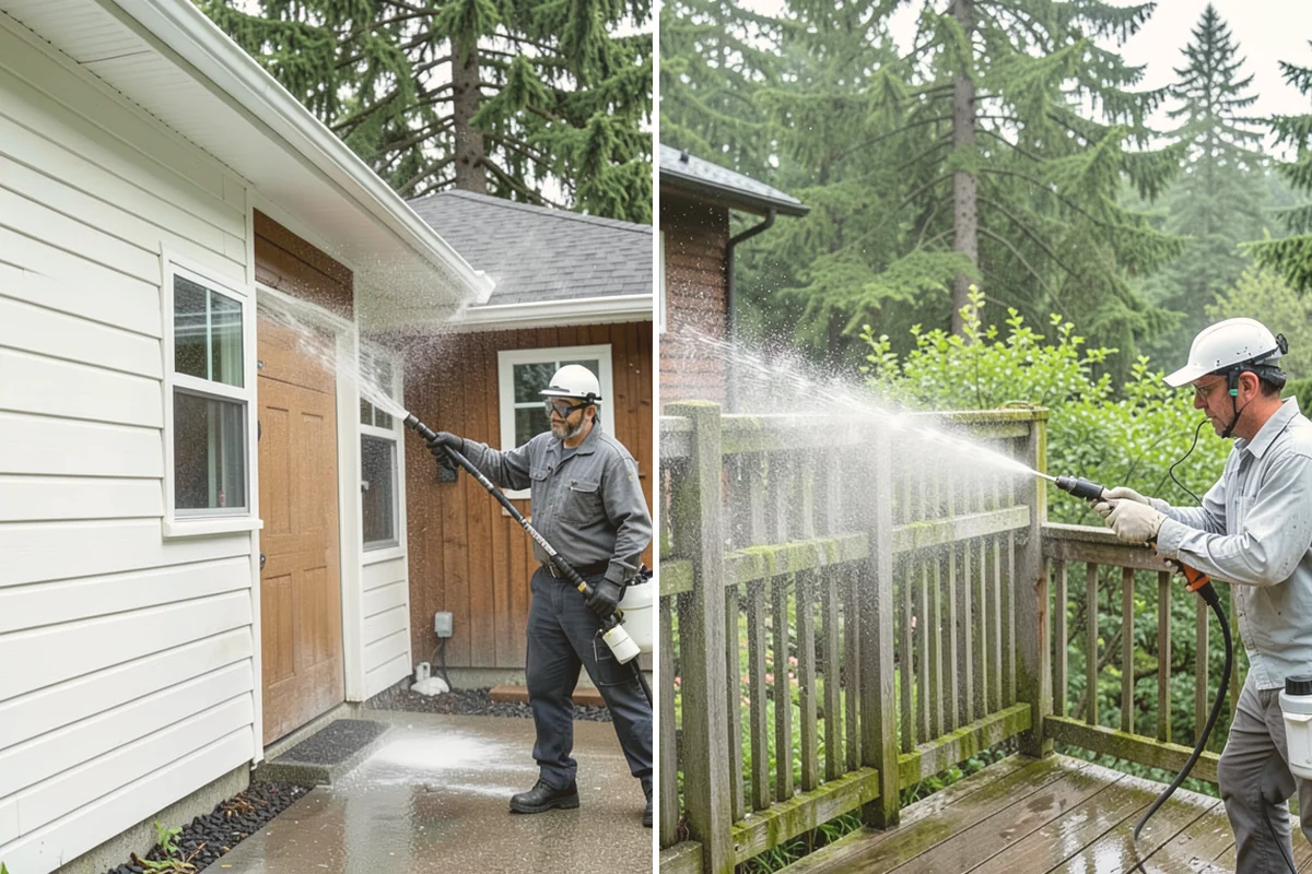 Roof Black Streak Removal in Orting, Pierce County, WA - Confirm the staining is gloeocapsa algae and map affected areas