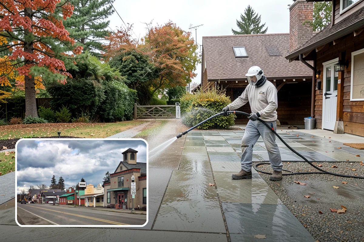Roof Black Streak Removal in Roy, Pierce County, WA - Erases distracting black streaks that lower curb appeal
