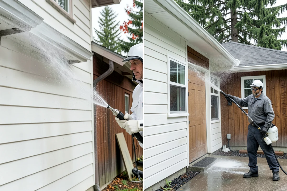 Roof Black Streak Removal in SeaTac, King County, WA - Confirm the staining is gloeocapsa algae and map affected areas