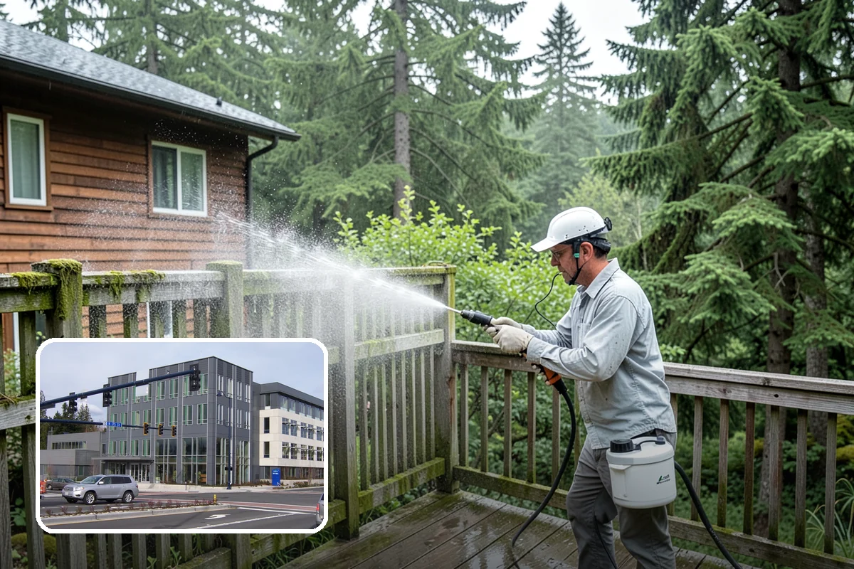 Roof Black Streak Removal in Shoreline, King County, WA - Erases distracting black streaks that lower curb appeal