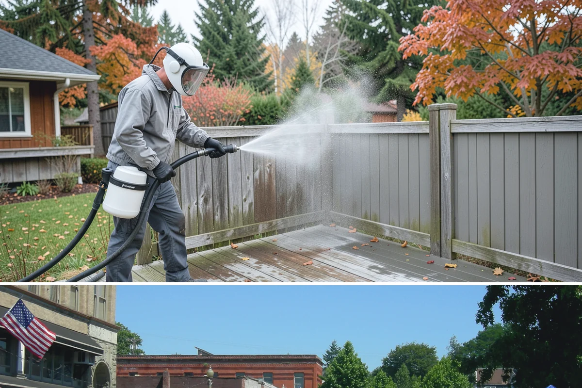 Roof Black Streak Removal in Snohomish, Snohomish County, WA - Warm, dry summer days give streak treatments the best chance to work thoroughly in one visit.