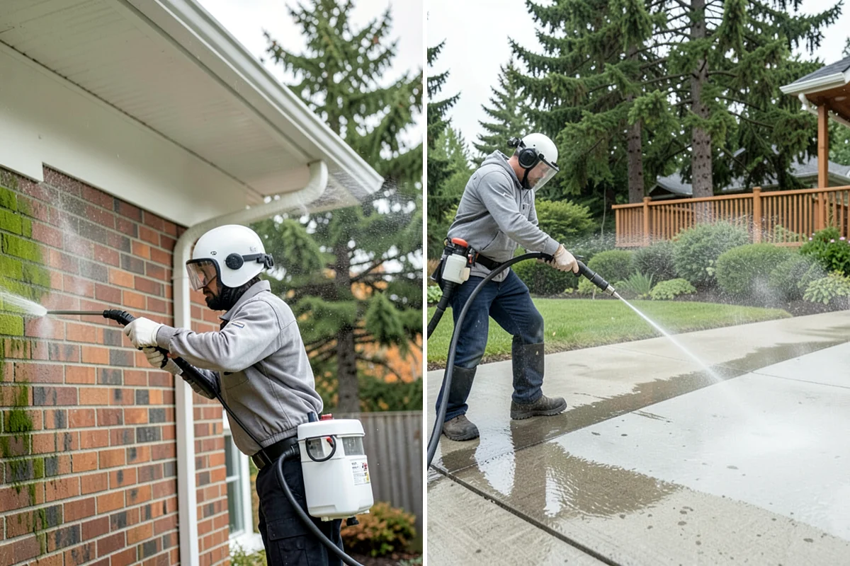 Roof Black Streak Removal in Snoqualmie, King County, WA - Confirm the staining is gloeocapsa algae and map affected areas
