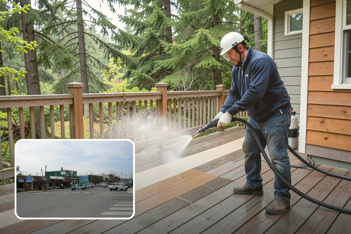 Roof Black Streak Removal in Stanwood, Snohomish County, WA - Erases distracting black streaks that lower curb appeal