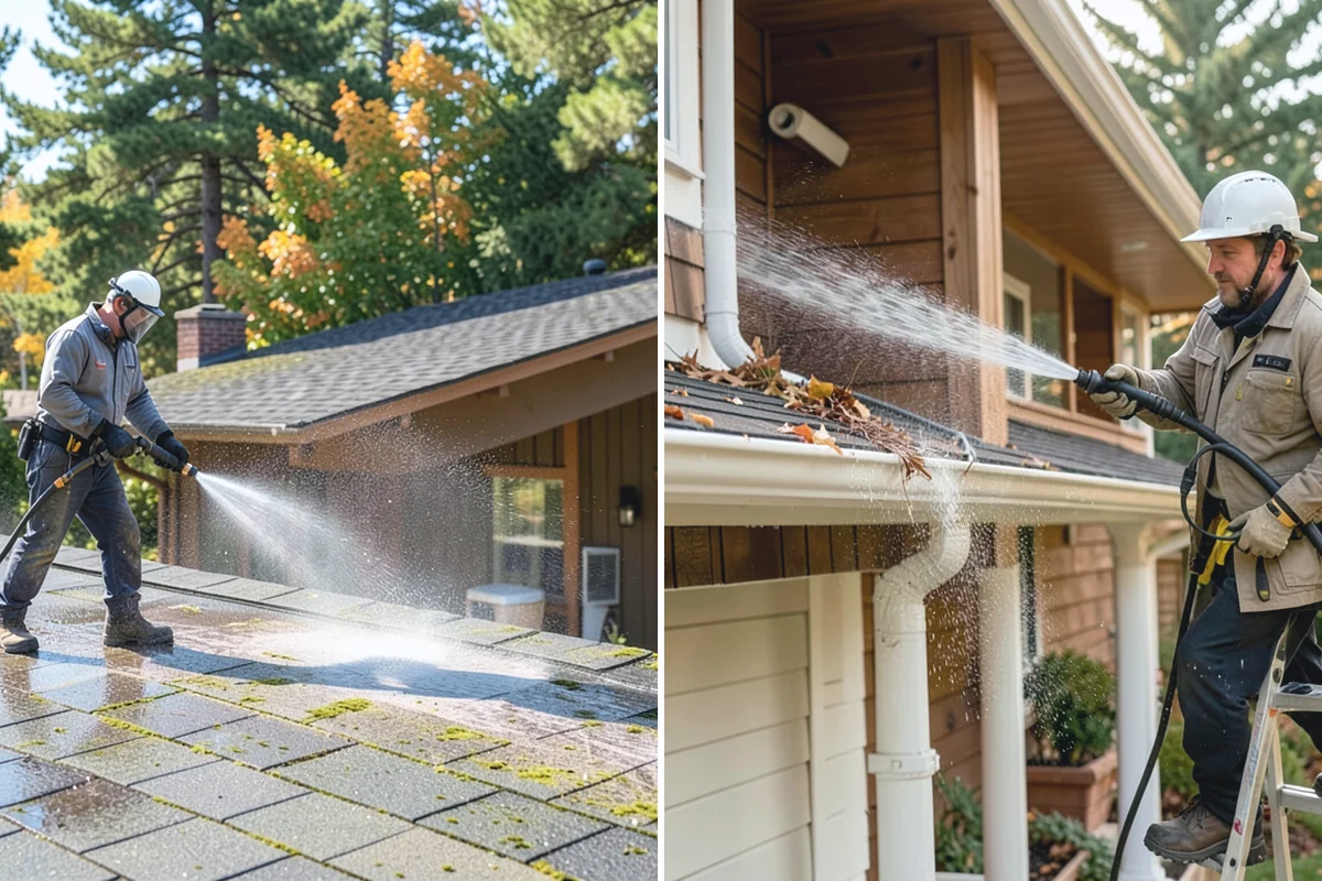Roof Black Streak Removal in Sumner, Pierce County, WA - Confirm the staining is gloeocapsa algae and map affected areas