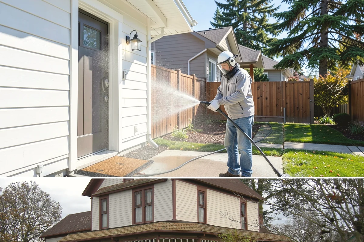 Roof Black Streak Removal in Sumner, Pierce County, WA - Warm, dry summer days give streak treatments the best chance to work thoroughly in one visit.