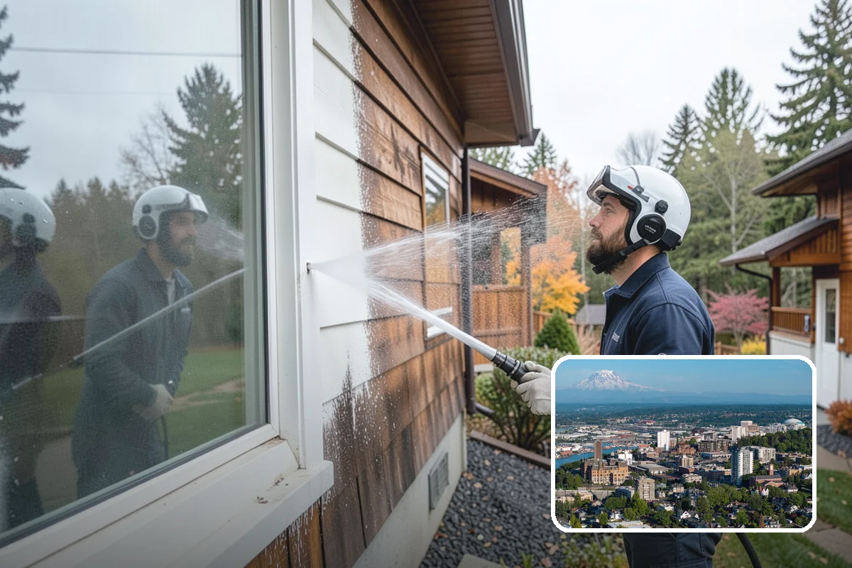 Roof Black Streak Removal in Tacoma, Pierce County, WA - Erases distracting black streaks that lower curb appeal