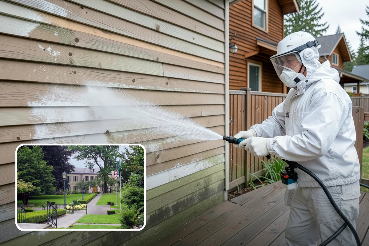 Roof Black Streak Removal in Woodinville, King County, WA - Erases distracting black streaks that lower curb appeal