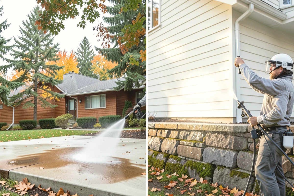 Roof Cleaning in Anacortes, Skagit County, WA - Inspect the roof material and identify moss, algae, and problem areas