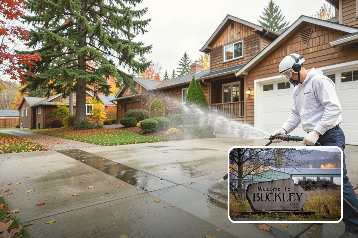 Roof Cleaning in Buckley, Pierce County, WA - Extends the usable life of your roofing by removing moisture-trapping growth