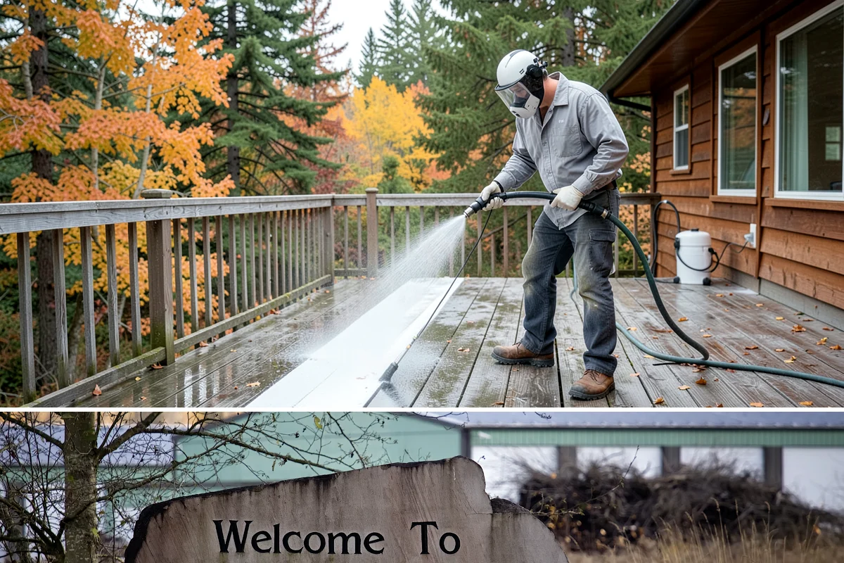 Roof Cleaning in Buckley, Pierce County, WA - Late spring through early fall offers the dry stretches needed for treatments to dwell and cure before the rains return.
