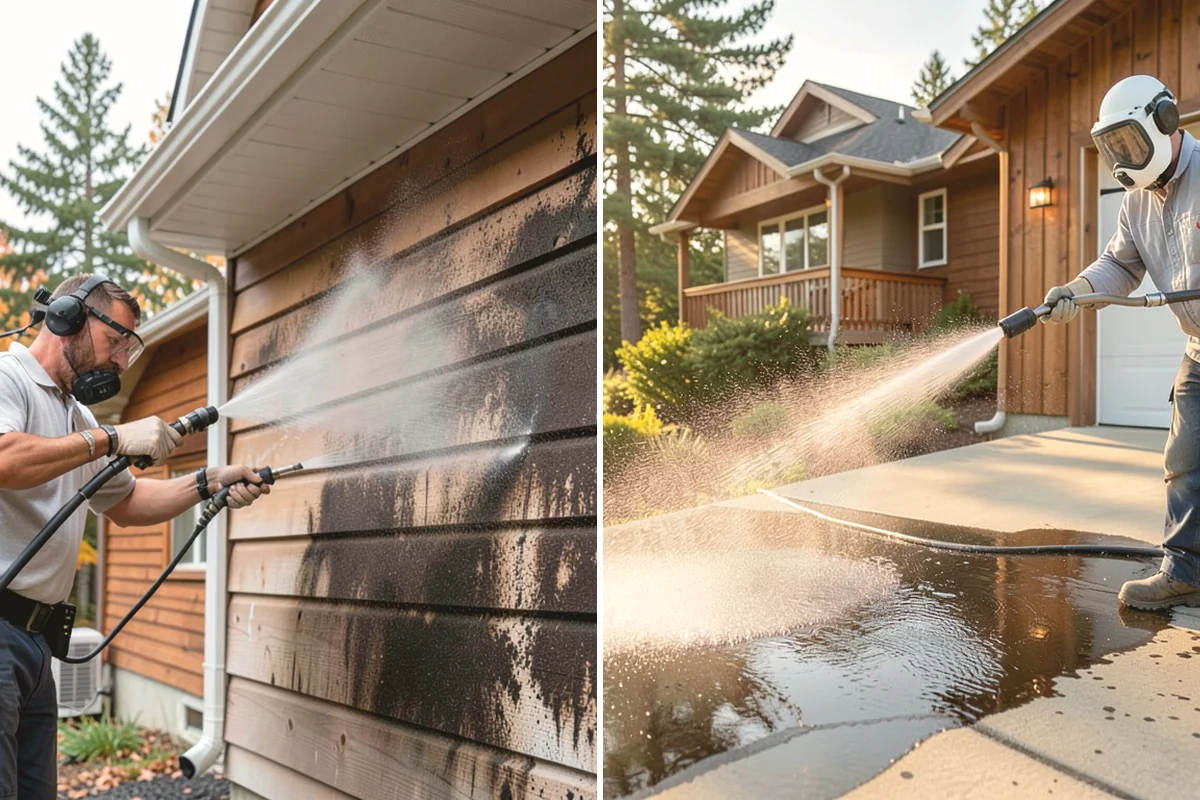 Roof Cleaning in Burien, King County, WA - Inspect the roof material and identify moss, algae, and problem areas