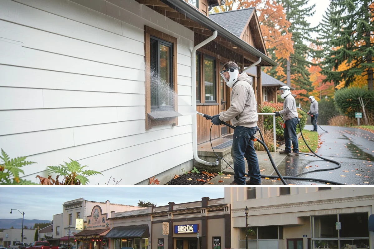 Roof Cleaning in Burlington, Skagit County, WA - Late spring through early fall offers the dry stretches needed for treatments to dwell and cure before the rains return.