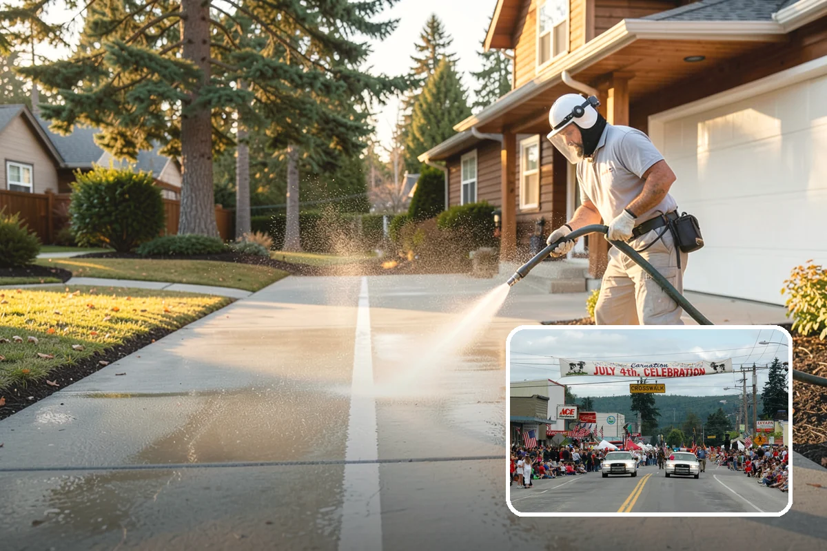 Roof Cleaning in Carnation, King County, WA - Extends the usable life of your roofing by removing moisture-trapping growth