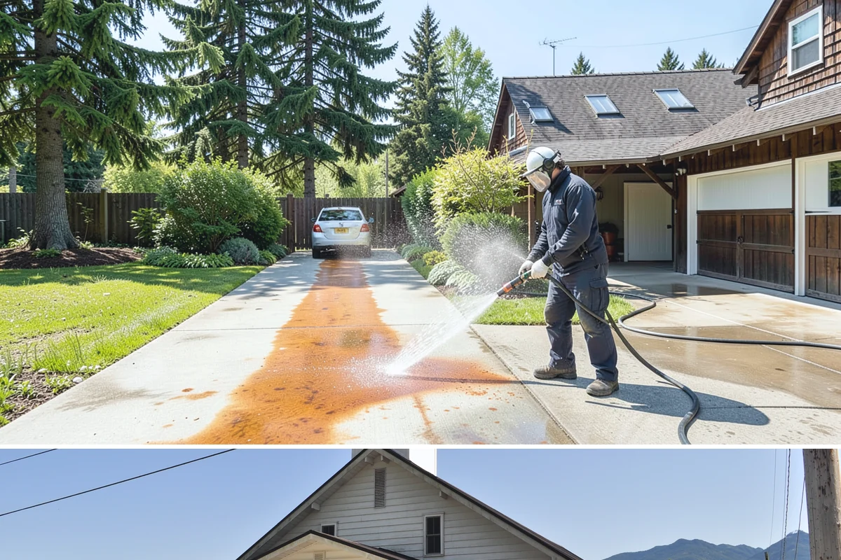 Roof Cleaning in Concrete, Skagit County, WA - Late spring through early fall offers the dry stretches needed for treatments to dwell and cure before the rains return.