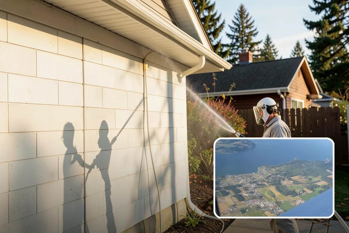 Roof Cleaning in Coupeville, Island County, WA - Extends the usable life of your roofing by removing moisture-trapping growth