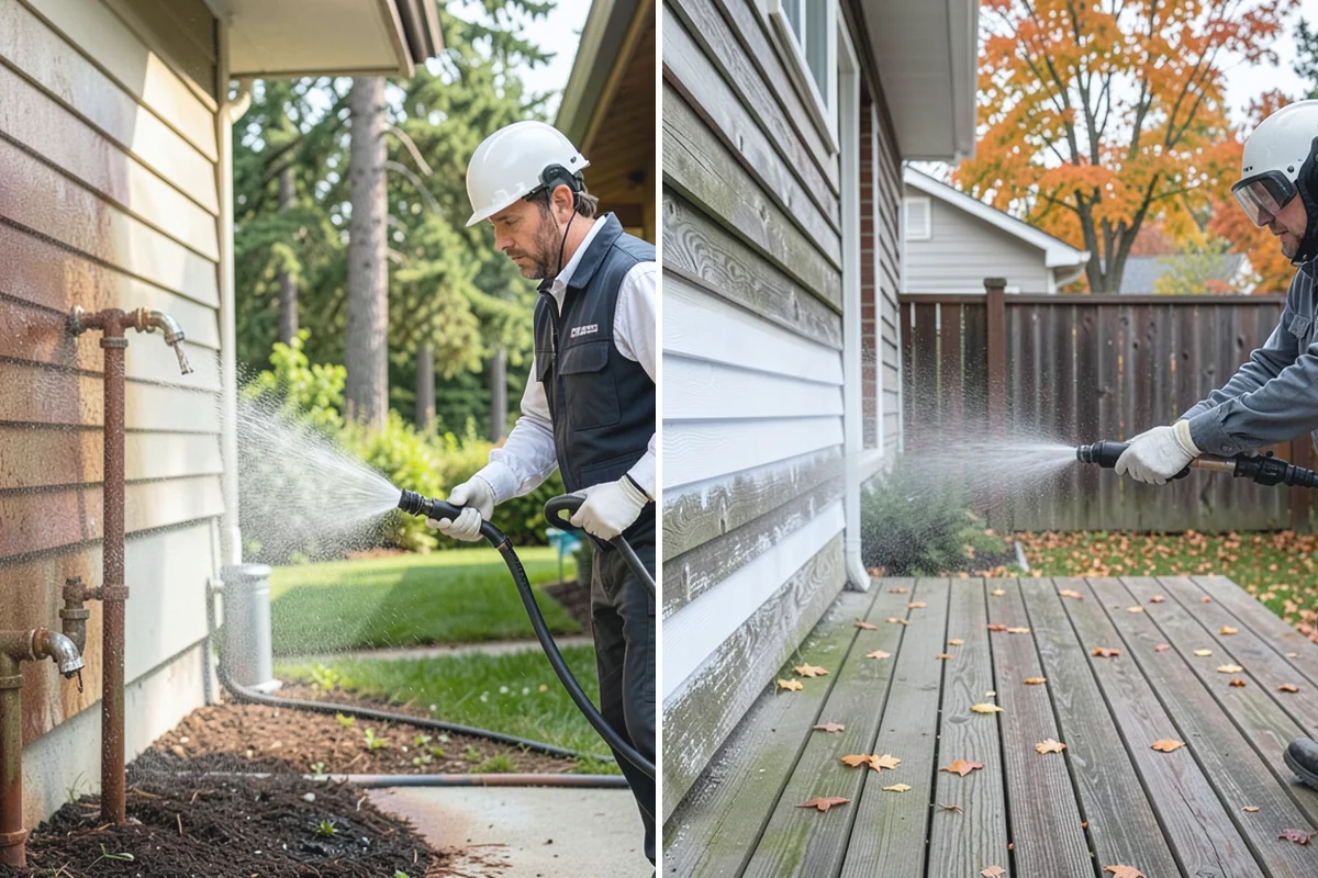 Roof Cleaning in Coupeville, Island County, WA - Inspect the roof material and identify moss, algae, and problem areas