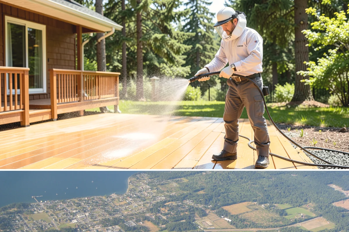 Roof Cleaning in Coupeville, Island County, WA - Late spring through early fall offers the dry stretches needed for treatments to dwell and cure before the rains return.