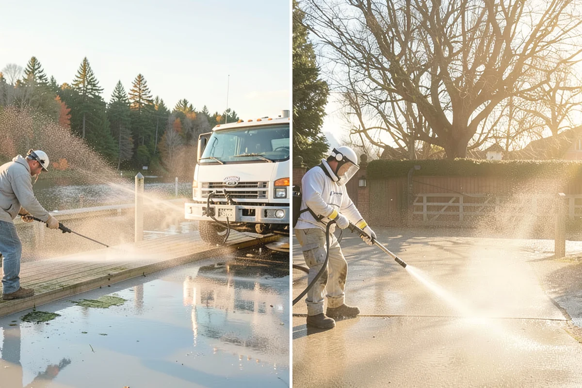 Roof Cleaning in Duvall, King County, WA - Inspect the roof material and identify moss, algae, and problem areas