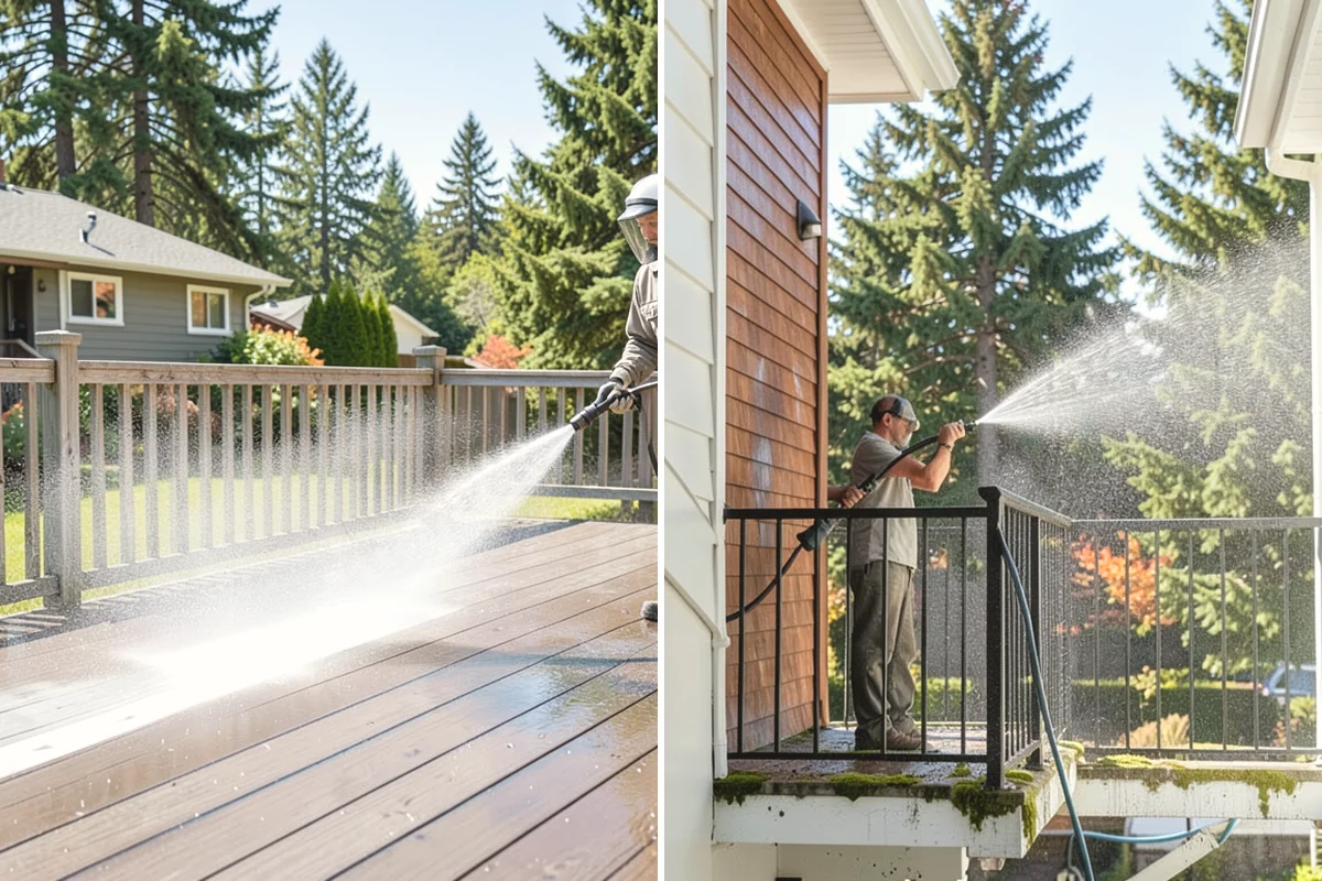Roof Cleaning in Edgewood, Pierce County, WA - Inspect the roof material and identify moss, algae, and problem areas