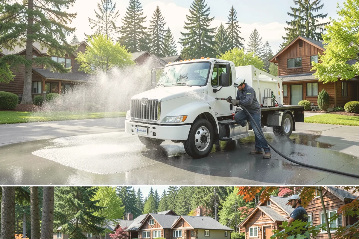 Roof Cleaning in Edgewood, Pierce County, WA - Late spring through early fall offers the dry stretches needed for treatments to dwell and cure before the rains return.