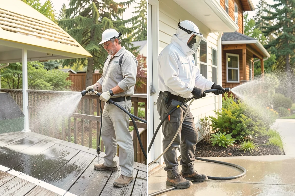 Roof Cleaning in Edmonds, Snohomish County, WA - Inspect the roof material and identify moss, algae, and problem areas