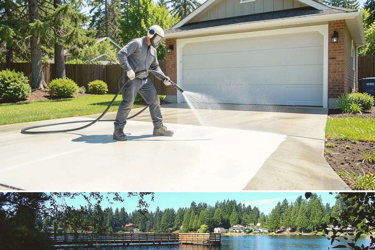 Roof Cleaning in Federal Way, King County, WA - Late spring through early fall offers the dry stretches needed for treatments to dwell and cure before the rains return.