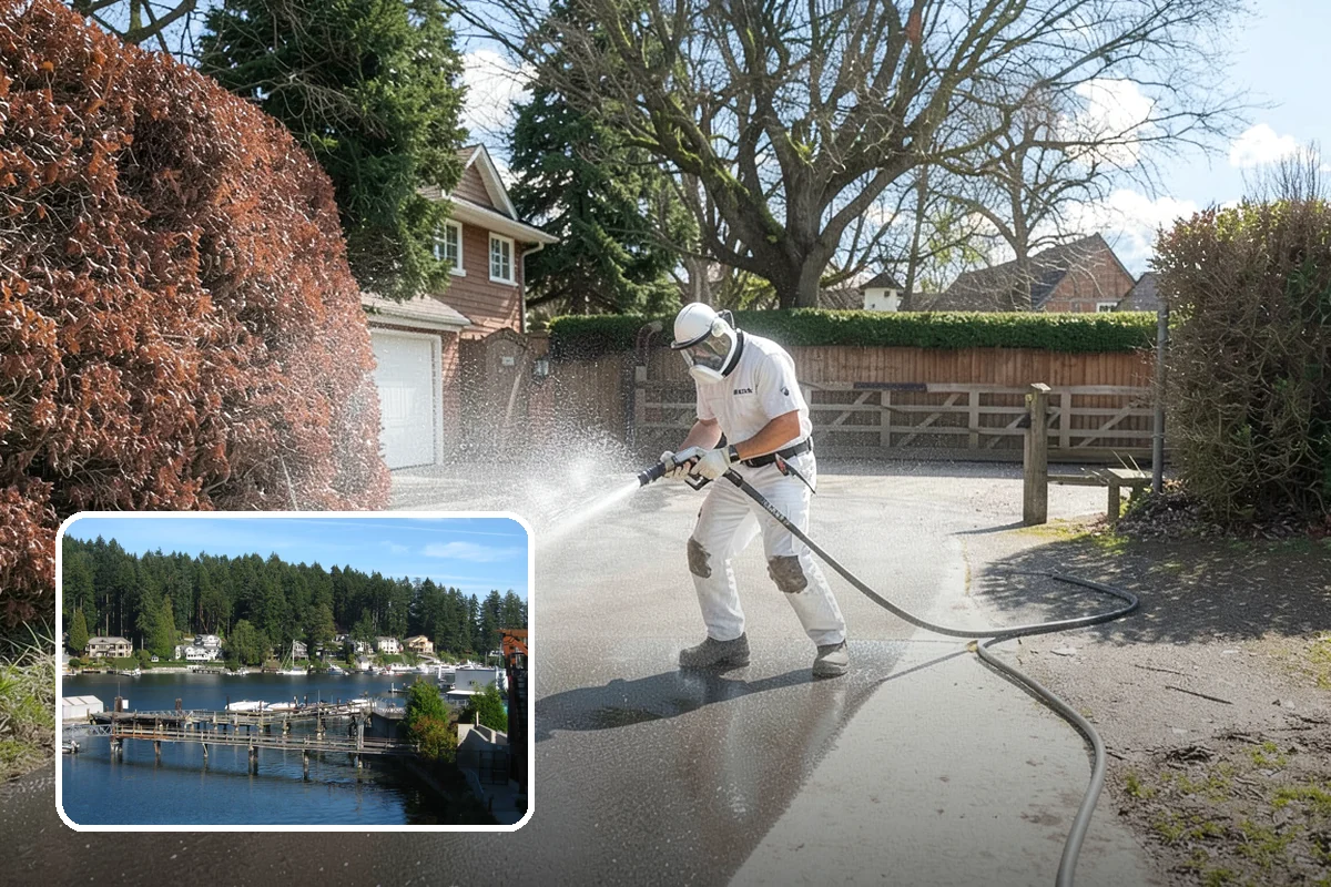 Roof Cleaning in Gig Harbor, Pierce County, WA - Extends the usable life of your roofing by removing moisture-trapping growth