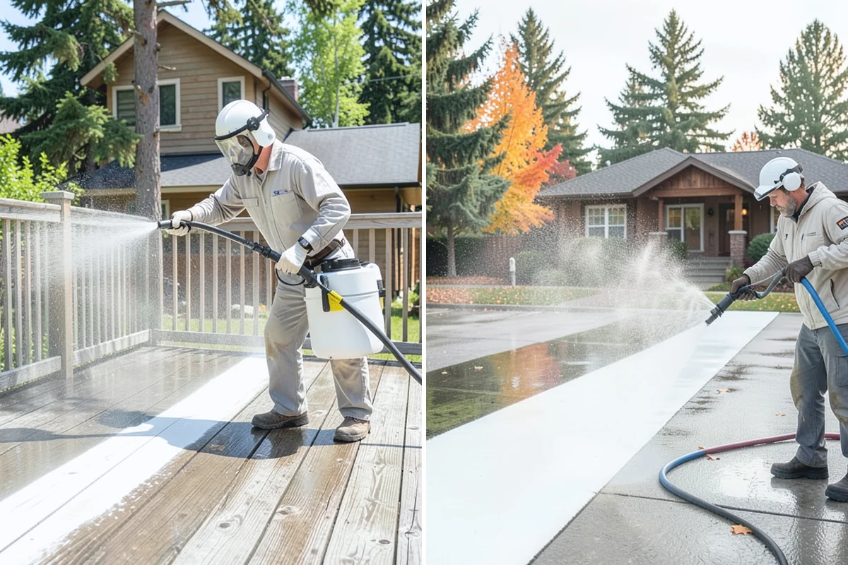 Roof Cleaning in Granite Falls, Snohomish County, WA - Inspect the roof material and identify moss, algae, and problem areas