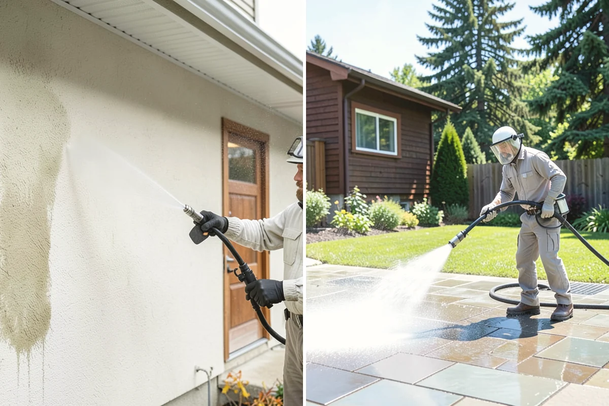 Roof Cleaning in Issaquah, King County, WA - Inspect the roof material and identify moss, algae, and problem areas