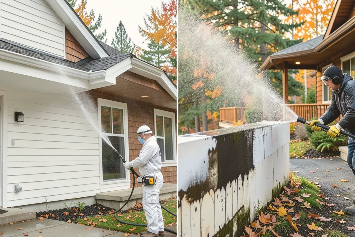 Roof Cleaning in Kirkland, King County, WA - Inspect the roof material and identify moss, algae, and problem areas