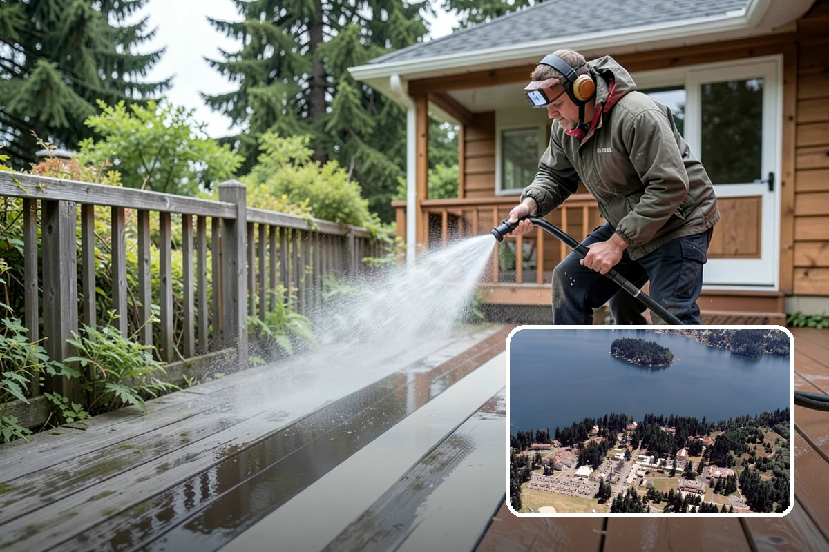Roof Cleaning in Lakewood, Pierce County, WA - Extends the usable life of your roofing by removing moisture-trapping growth