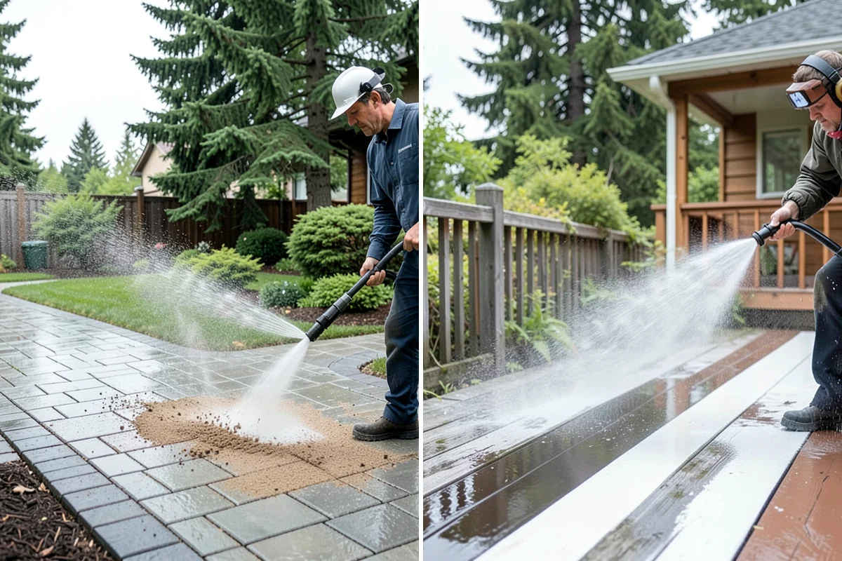 Roof Cleaning in Maple Valley, King County, WA - Inspect the roof material and identify moss, algae, and problem areas