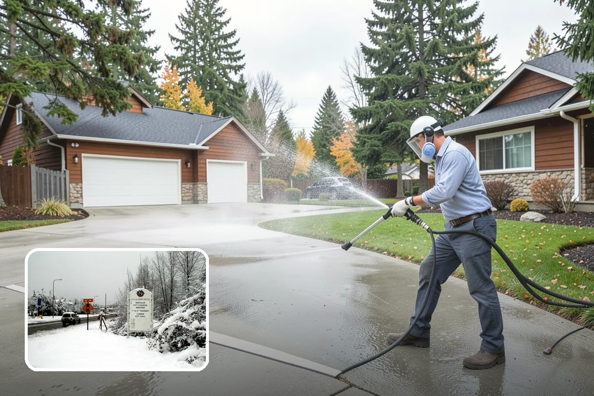 Roof Cleaning in Newcastle, King County, WA - Extends the usable life of your roofing by removing moisture-trapping growth