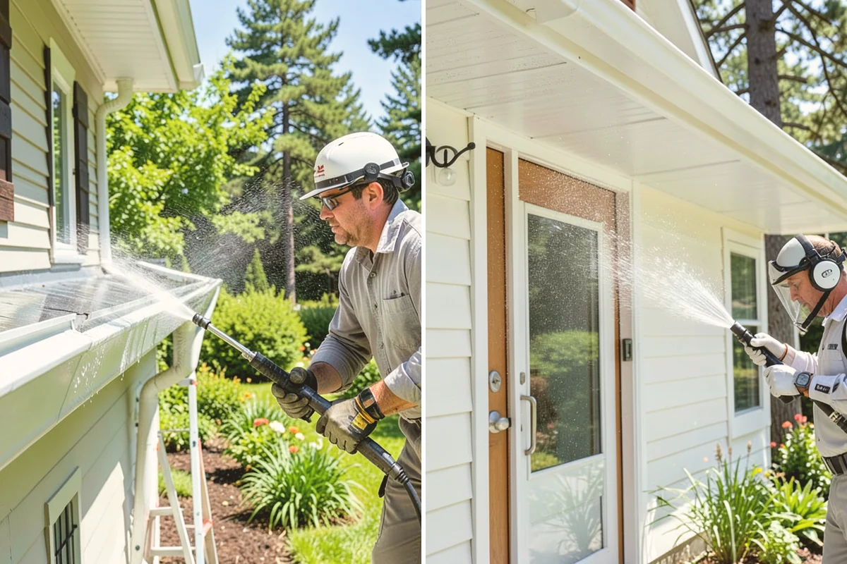 Roof Cleaning in Newcastle, King County, WA - Inspect the roof material and identify moss, algae, and problem areas