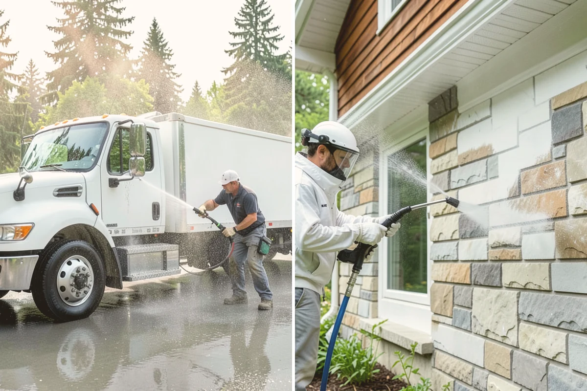 Roof Cleaning in Orting, Pierce County, WA - Inspect the roof material and identify moss, algae, and problem areas
