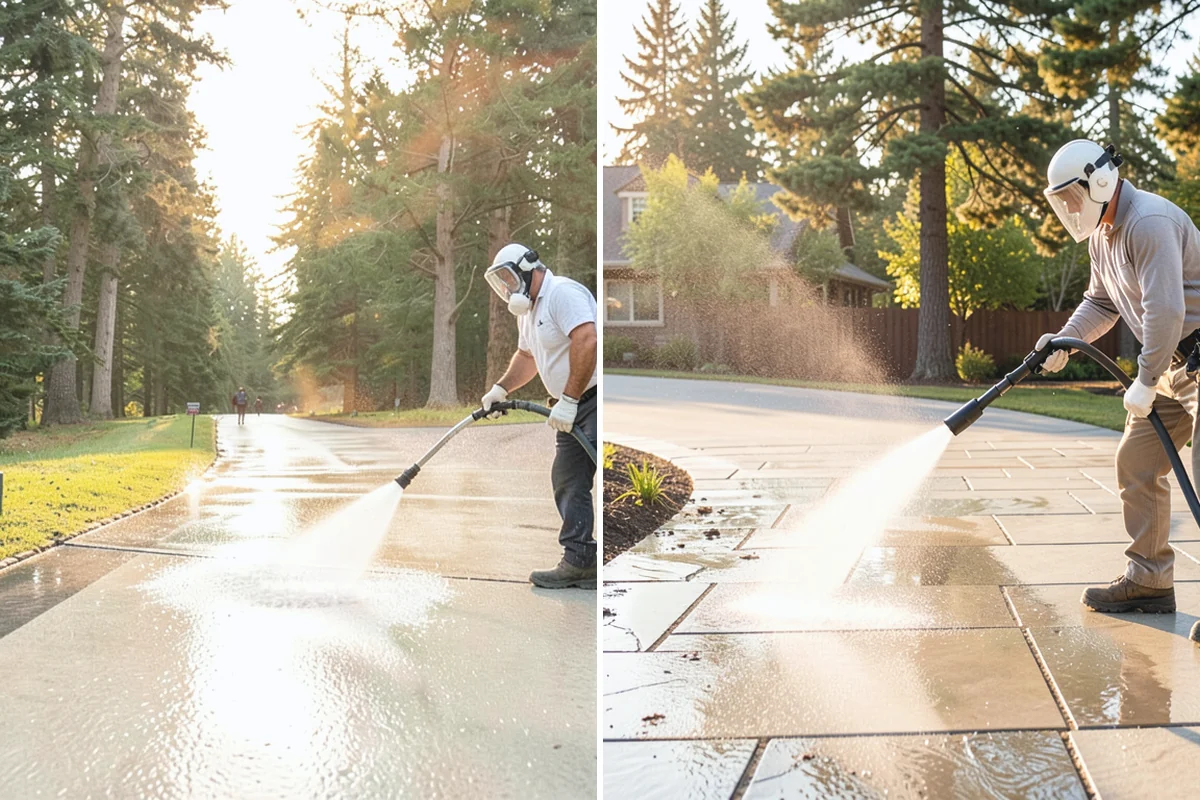 Roof Cleaning in Renton, King County, WA - Inspect the roof material and identify moss, algae, and problem areas