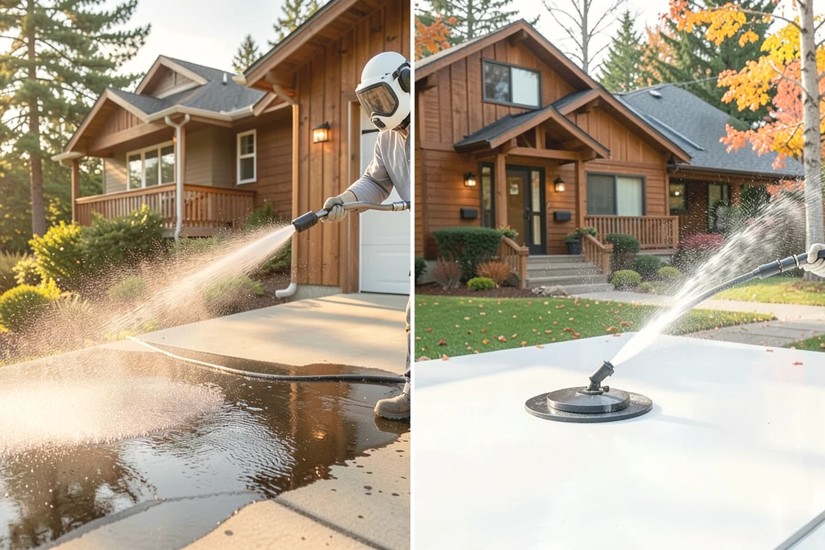 Roof Cleaning in Ruston, Pierce County, WA - Inspect the roof material and identify moss, algae, and problem areas
