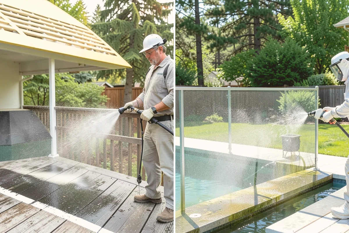 Roof Cleaning in Sammamish, King County, WA - Inspect the roof material and identify moss, algae, and problem areas