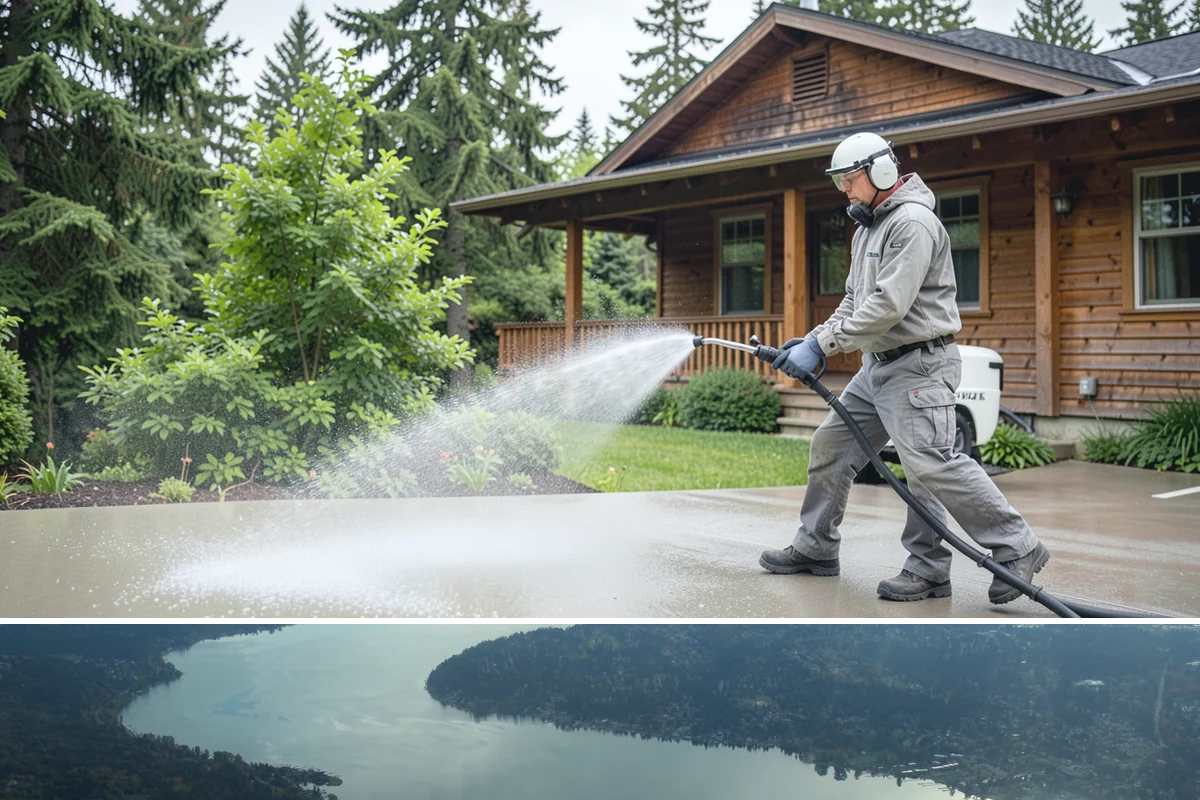 Roof Cleaning in Sammamish, King County, WA - Late spring through early fall offers the dry stretches needed for treatments to dwell and cure before the rains return.