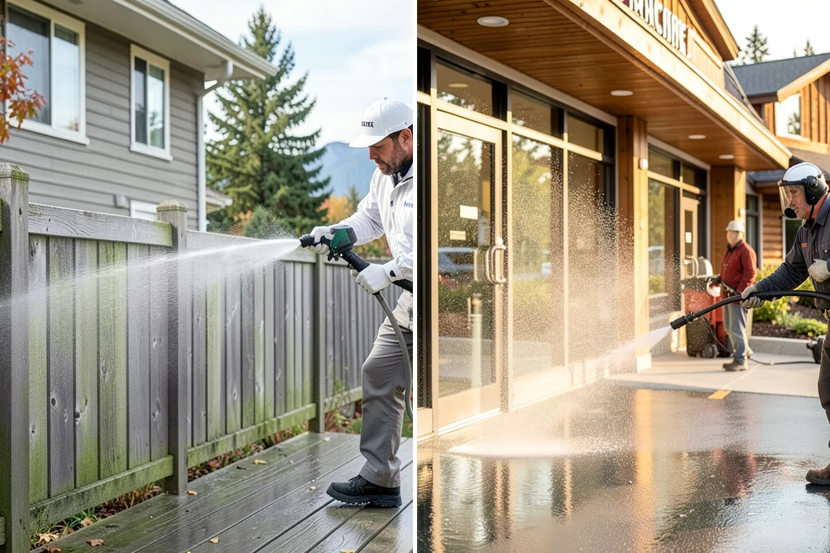 Roof Cleaning in SeaTac, King County, WA - Inspect the roof material and identify moss, algae, and problem areas