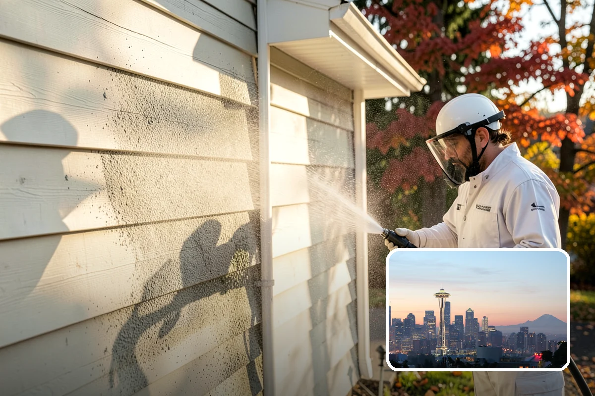 Roof Cleaning in Seattle, King County, WA - Extends the usable life of your roofing by removing moisture-trapping growth