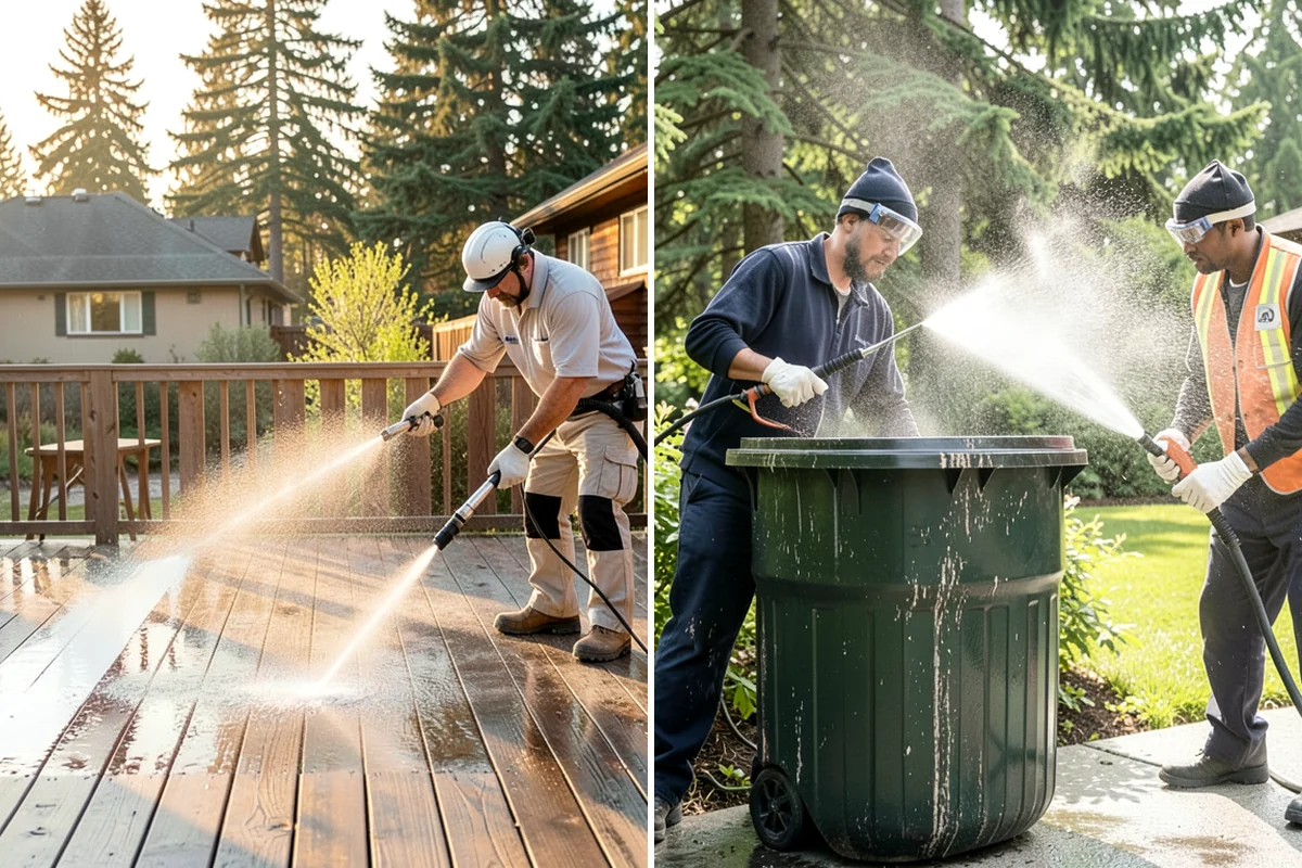 Roof Cleaning in Shoreline, King County, WA - Inspect the roof material and identify moss, algae, and problem areas