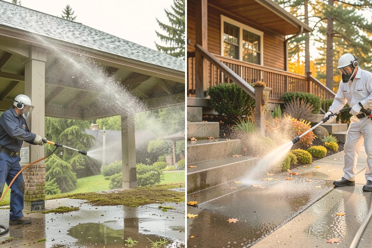 Roof Cleaning in Snohomish, Snohomish County, WA - Inspect the roof material and identify moss, algae, and problem areas