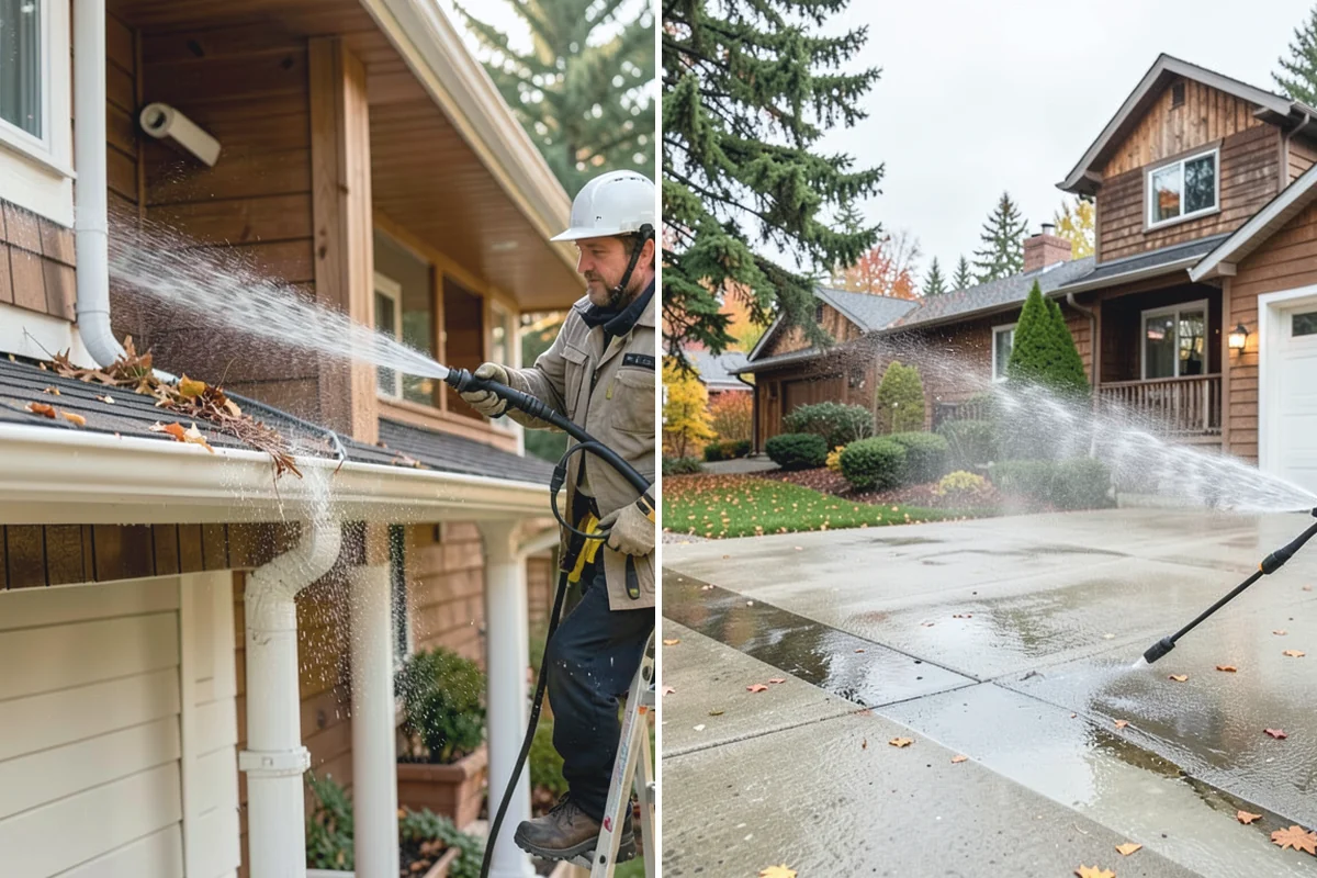 Roof Cleaning in South Prairie, Pierce County, WA - Inspect the roof material and identify moss, algae, and problem areas