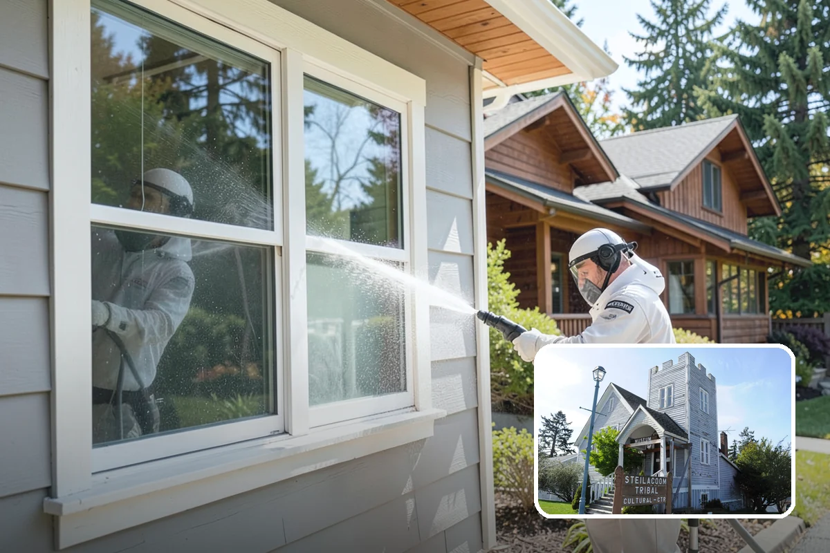 Roof Cleaning in Steilacoom, Pierce County, WA - Extends the usable life of your roofing by removing moisture-trapping growth