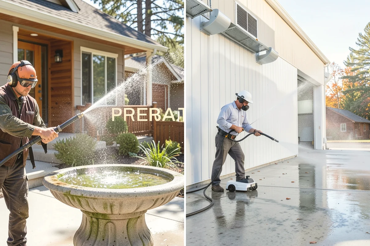 Roof Cleaning in Steilacoom, Pierce County, WA - Inspect the roof material and identify moss, algae, and problem areas