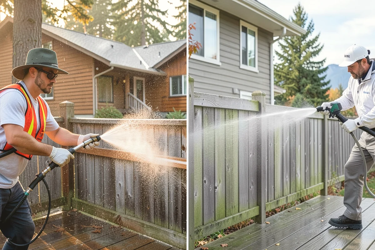 Roof Cleaning in Tukwila, King County, WA - Inspect the roof material and identify moss, algae, and problem areas